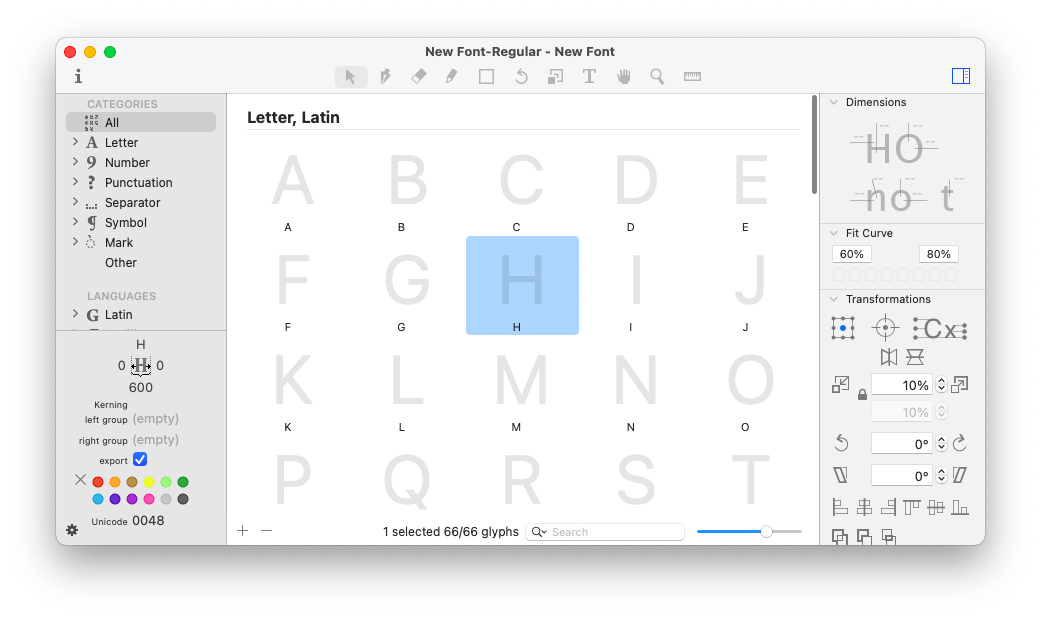 font book app for mac
